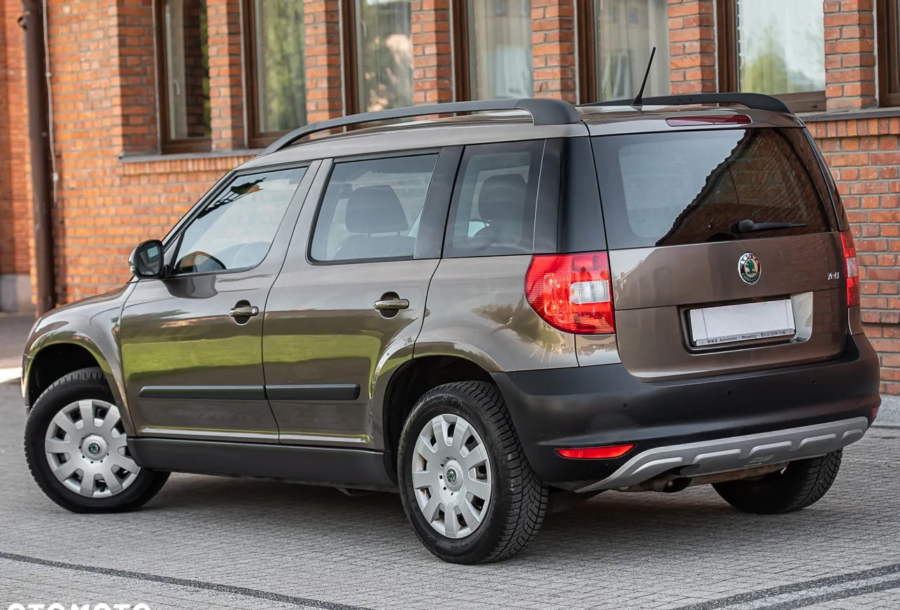 Skoda Yeti cena 30990 przebieg: 185000, rok produkcji 2013 z Radom małe 326